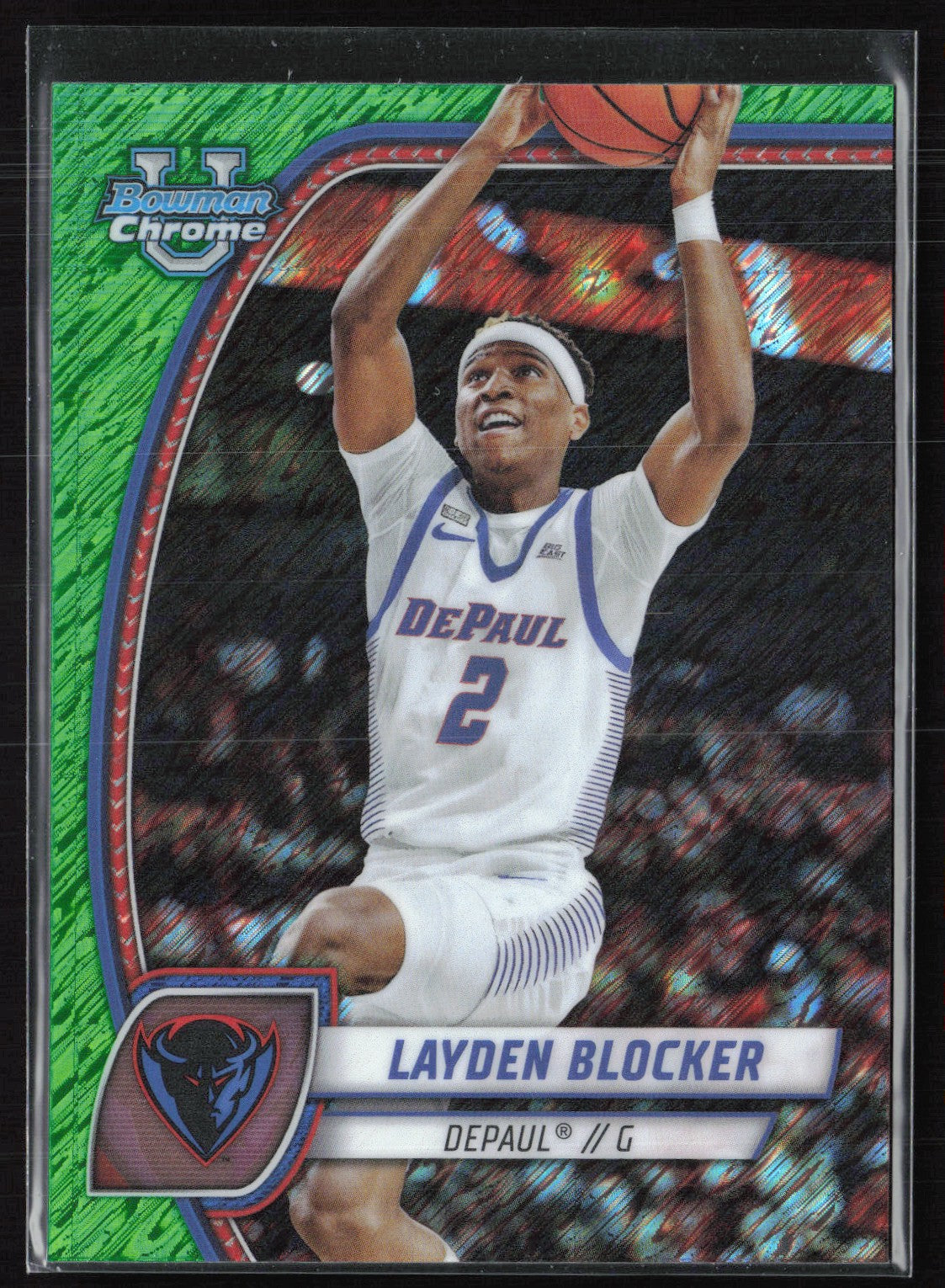 Layden Blocker Green Shimmer