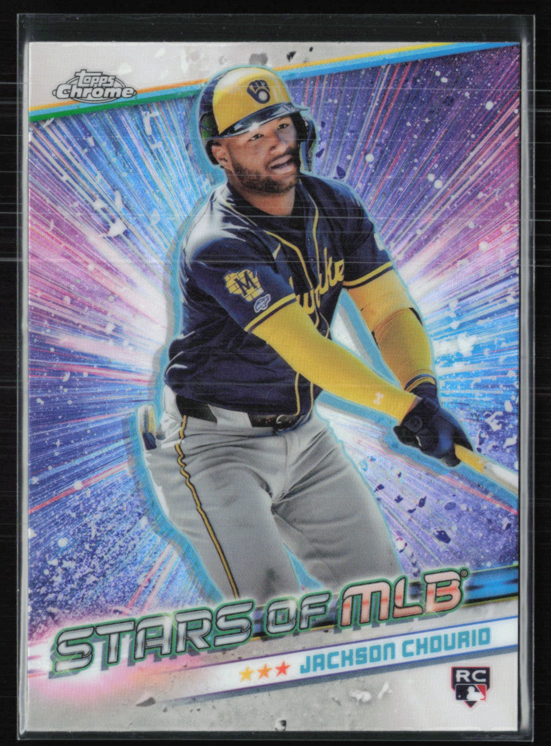 Jackson Chourio RC Topps Chrome