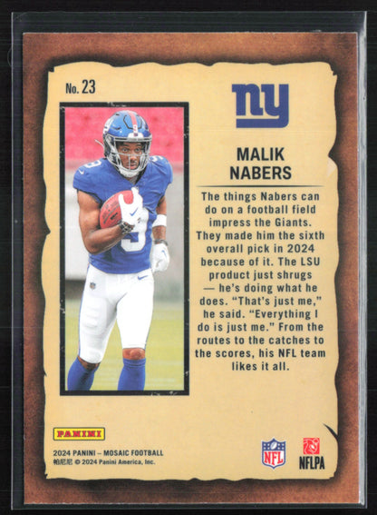 Malik Nabers RC