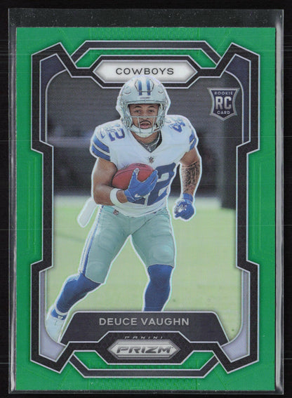 Deuce Vaughn RC Green Prizm