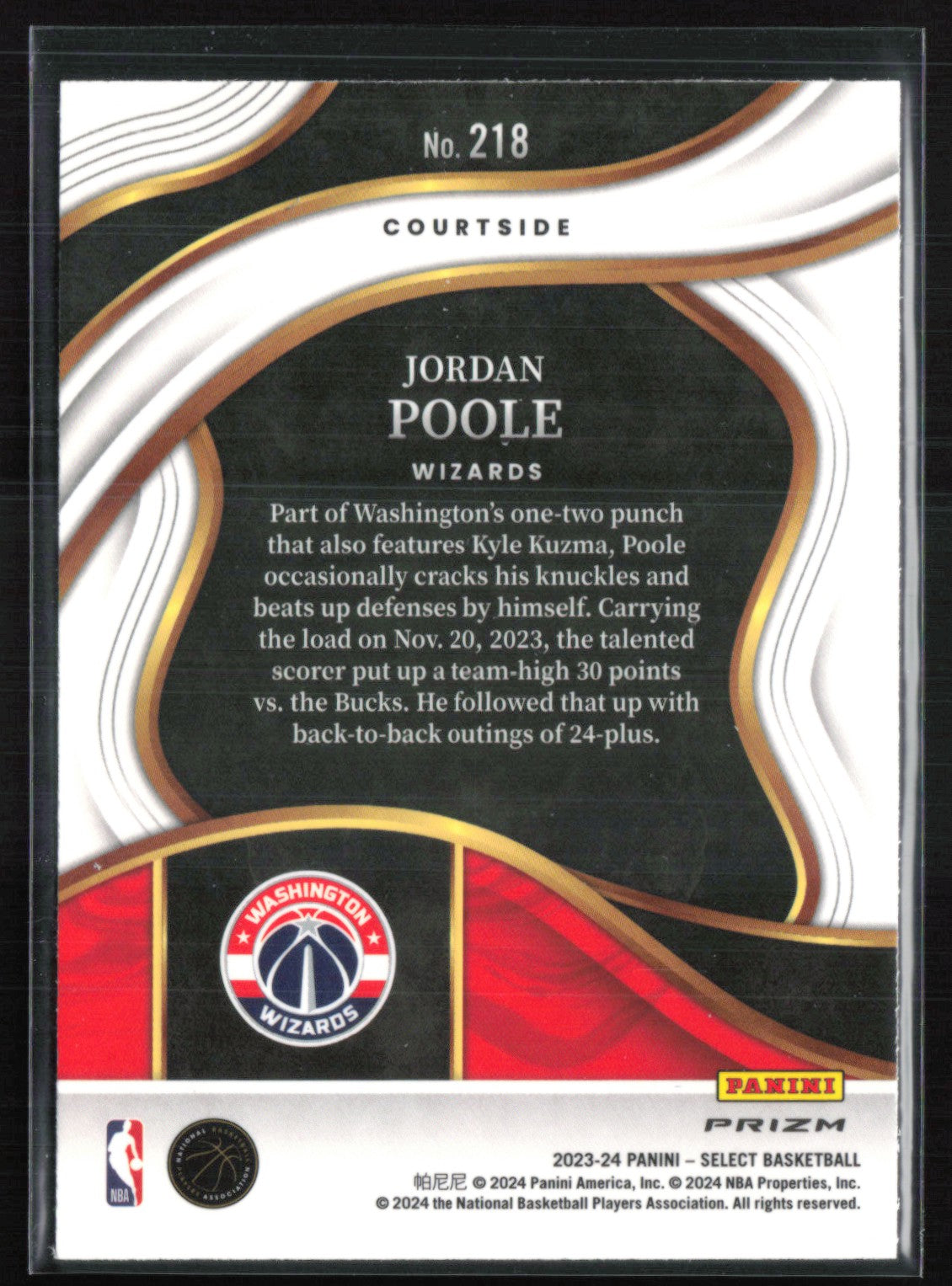 Jordan Poole Tri-Color