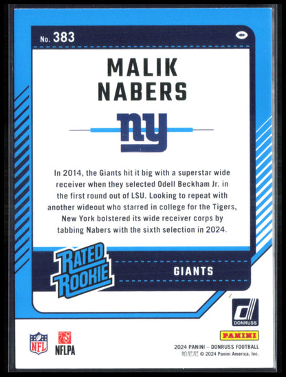 Malik Nabers RC