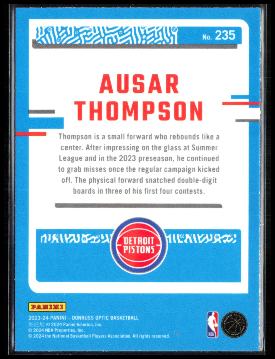Ausar Thompson RC
