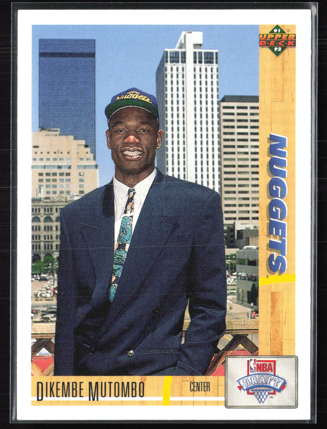 Dikembe Mutombo RC Upper Deck