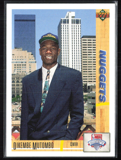 Dikembe Mutombo RC Upper Deck