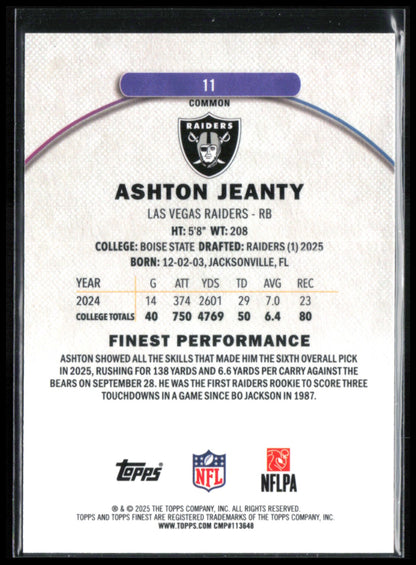 Ashton Jeanty RC