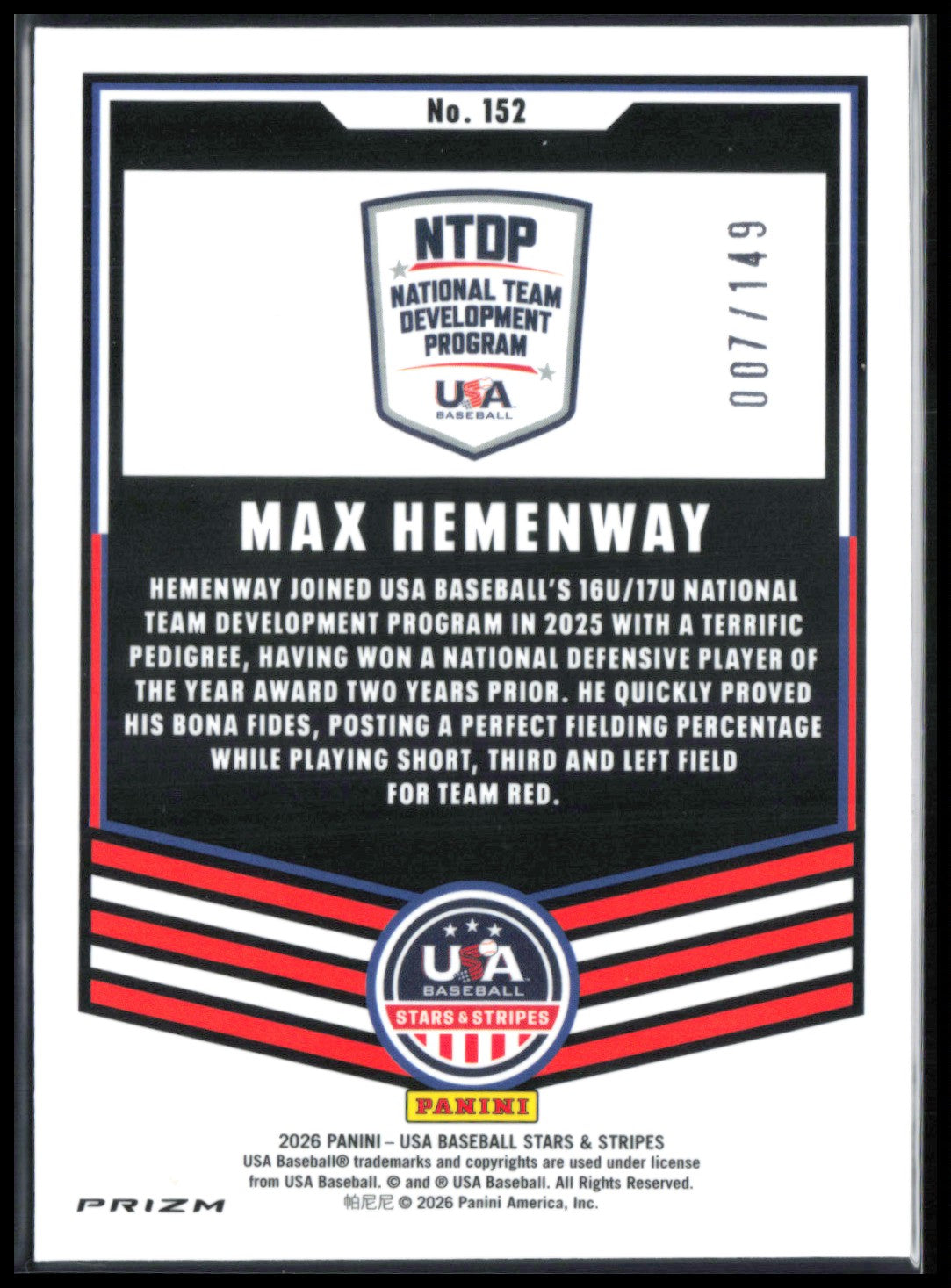 Max Hemenway Blue Disco /149