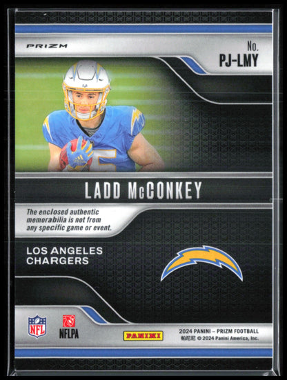 Ladd McConkey RC Premier Jersey Silver