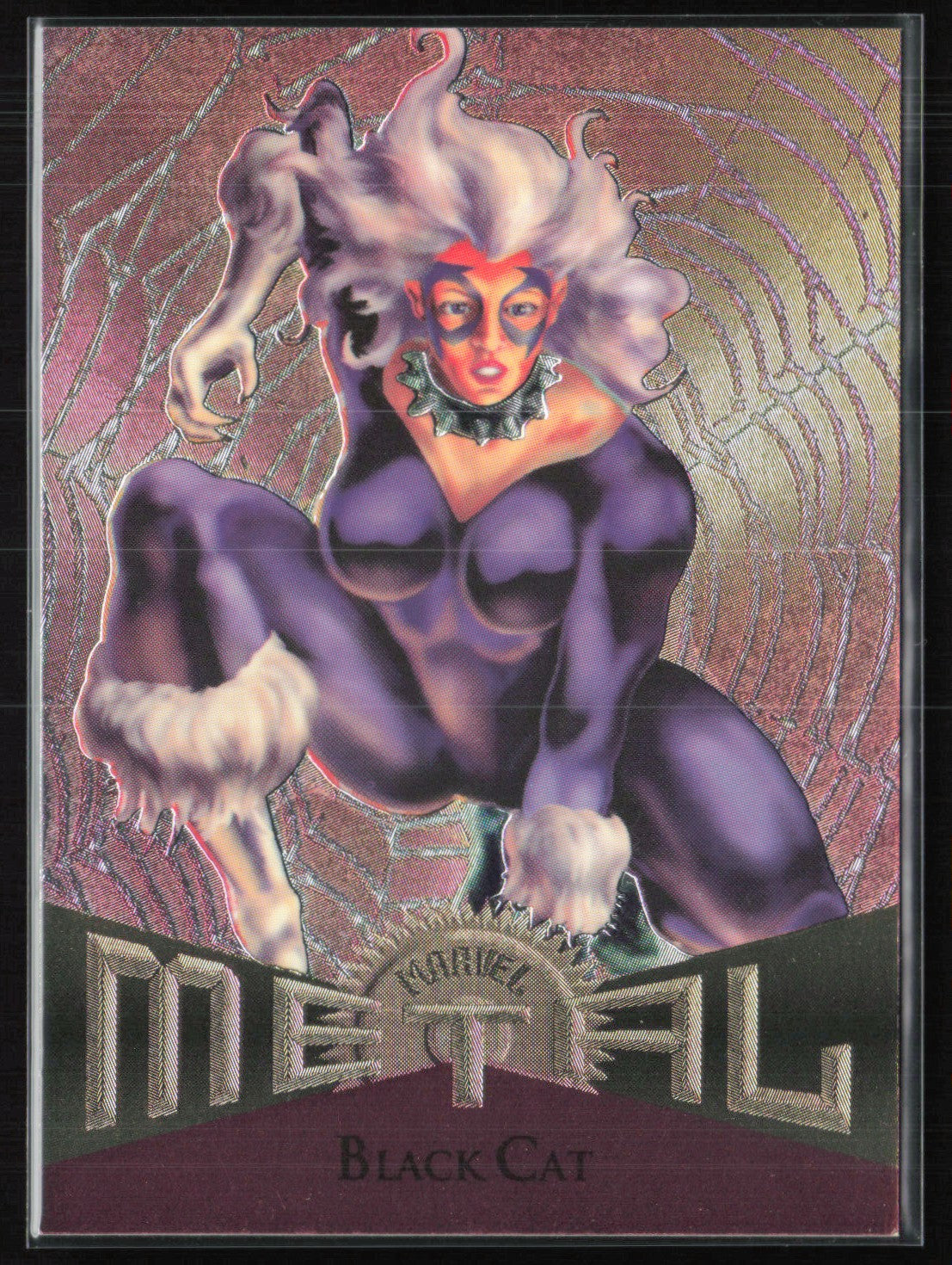 Black Cat 1996 Marvel Metal
