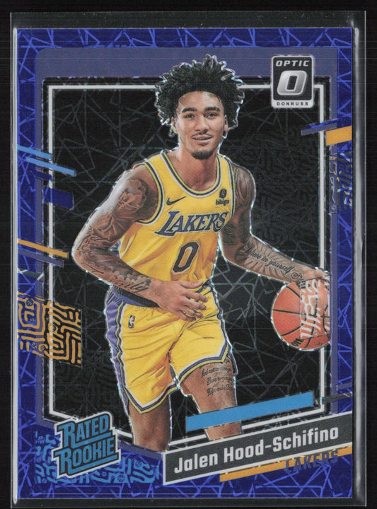 Jalen Hood-Schifino RC Blue Velocity