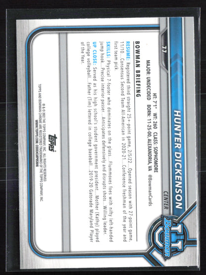 Hunter Sallis 1st Bowman Pink