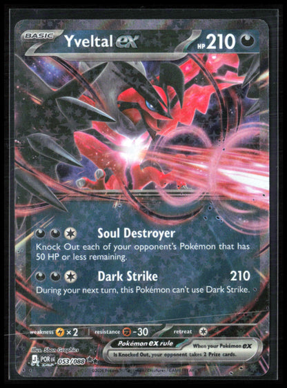 Yveltal ex - 053/088 Double Rare Perfect Order