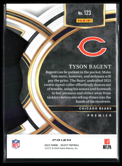 Tyson Bagent RC Gold Black
