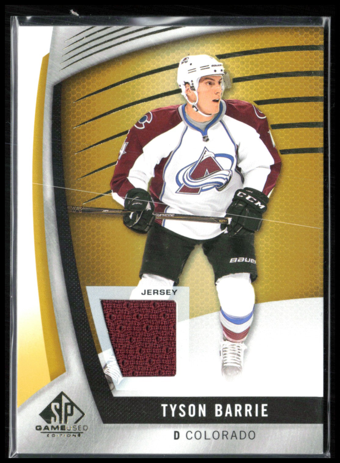 Tyson Barrie Jersey 2017-18 SP Game-Used