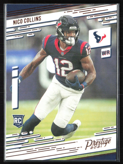 Nico Collins RC 2021 Prestige