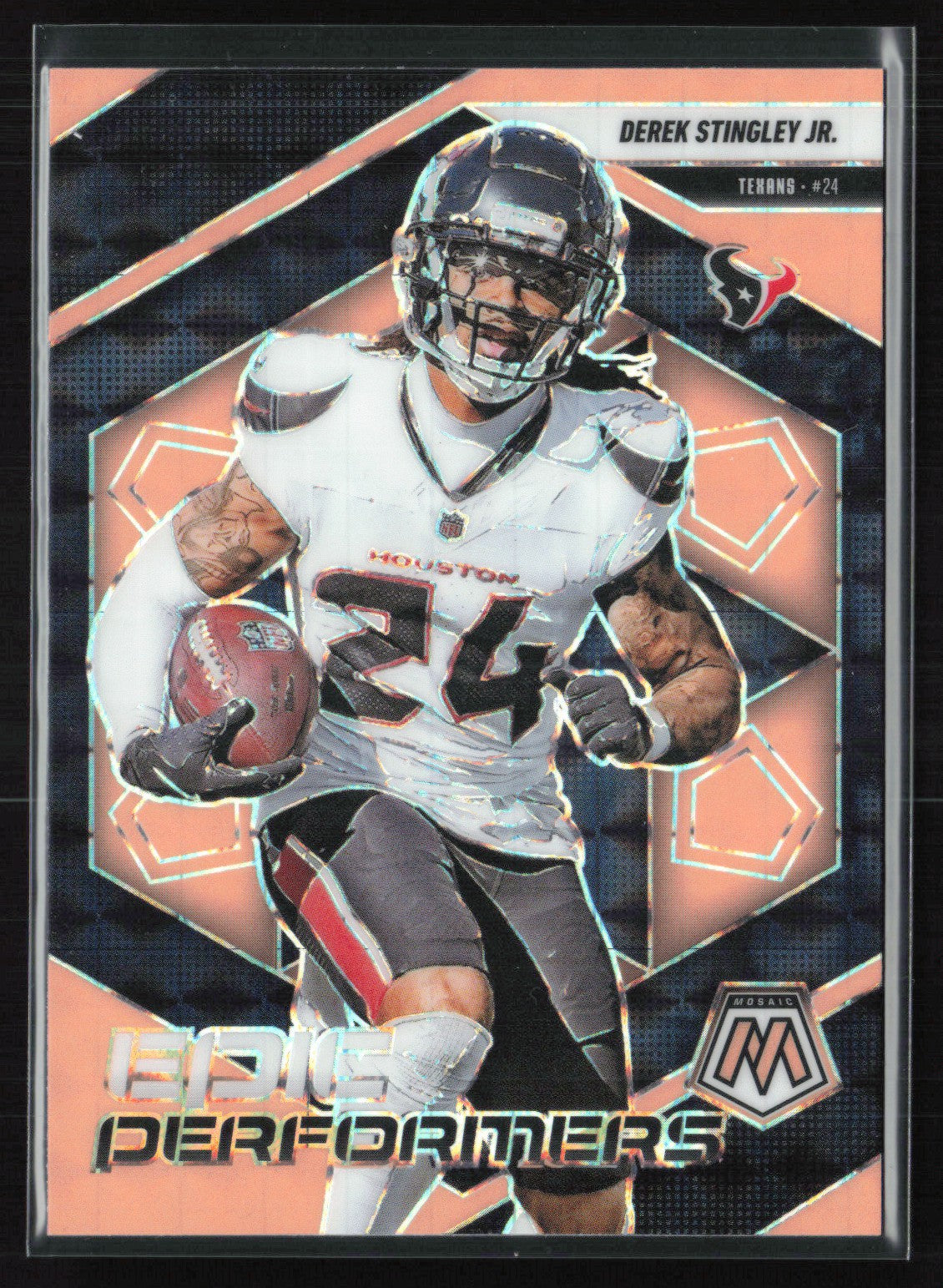 Derek Stingley Jr. Orange Mosaic