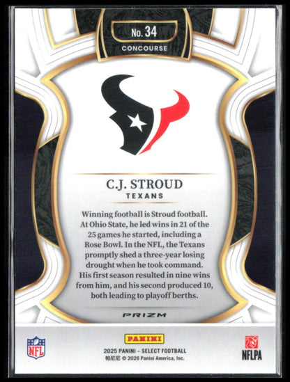 C.J. Stroud Black Green Shock