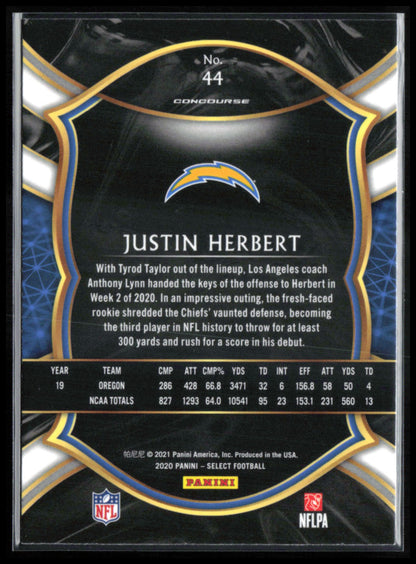 Justin Herbert RC Concourse Level