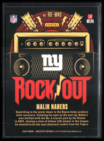 Malik Nabers RC