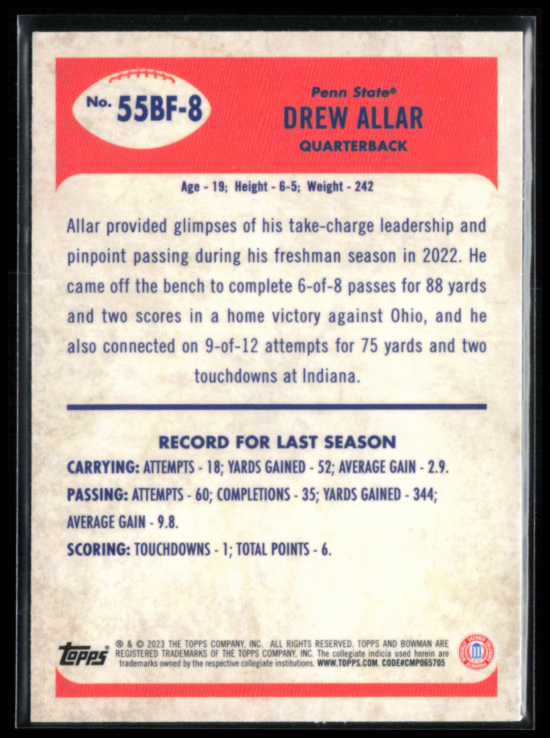 Drew Allar