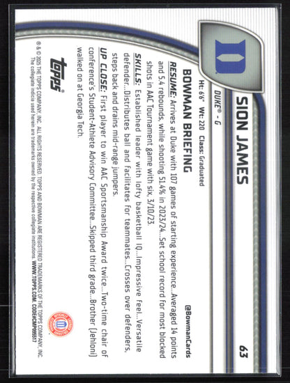 Sion James 1st Bowman Light Blue