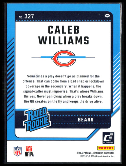 Caleb Williams RC Rated Rookie