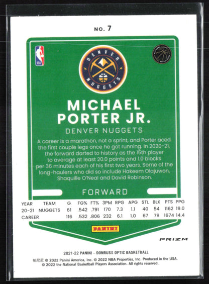 Michael Porter Jr. Blue Velocity