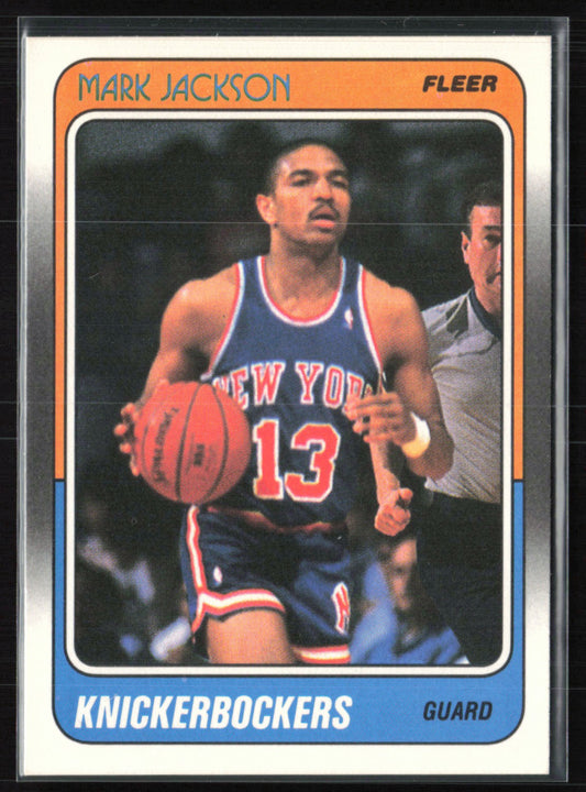 Mark Jackson 1988 Fleer