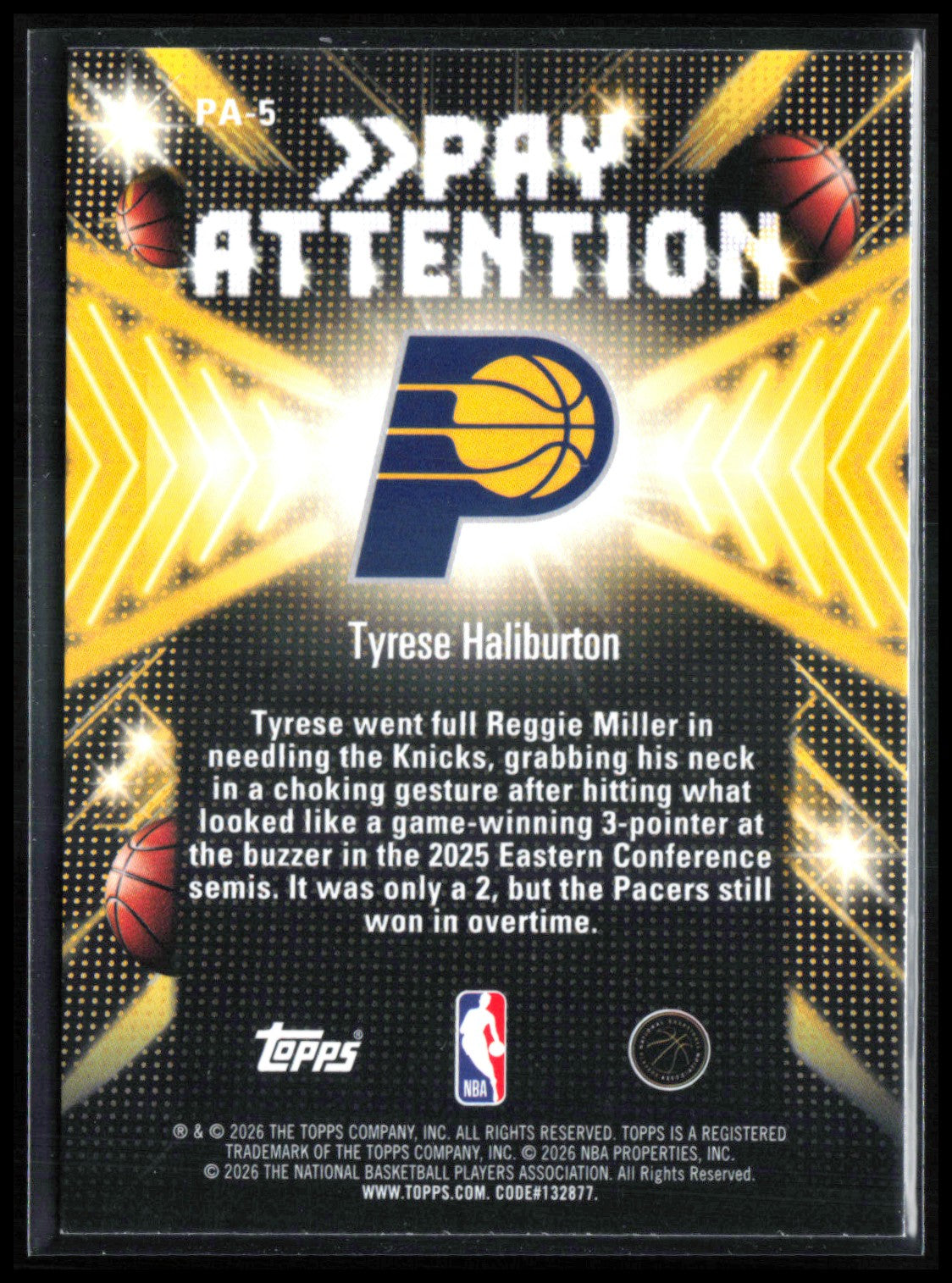 Tyrese Haliburton Pay Attention