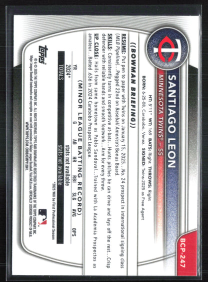 Santiago Leon 1st Bowman