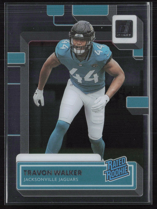 Travon Walker RC Clearly Donruss