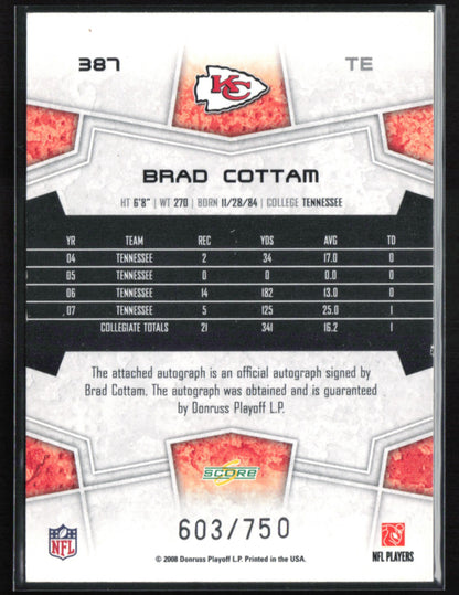 Brad Cottam RC Auto /750