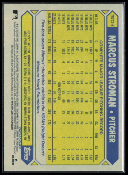 Marcus Stroman Silver Pack Mojo