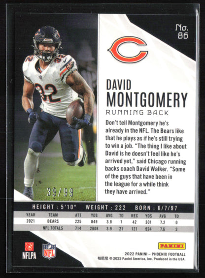 David Montgomery Purple Velocity /99