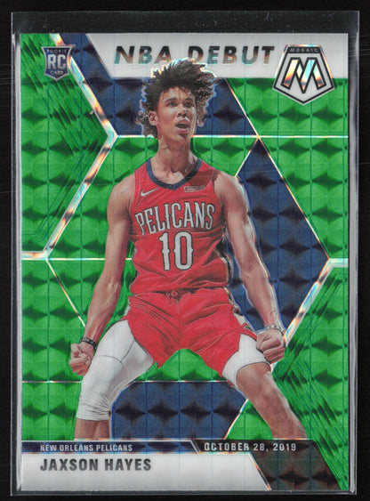 Jaxson Hayes RC Debut Green Mosaic