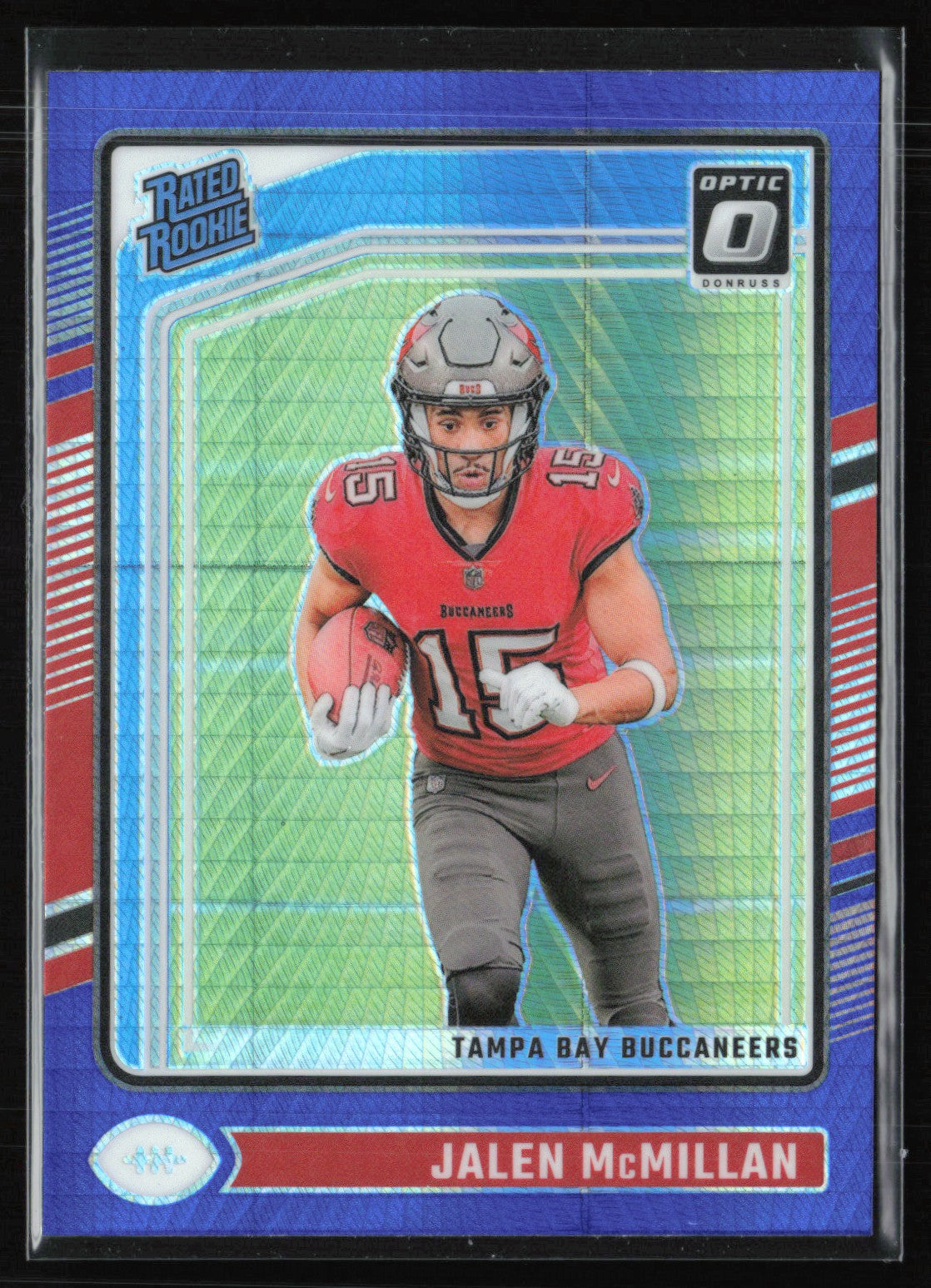 Jalen McMillan RC Blue Hyper