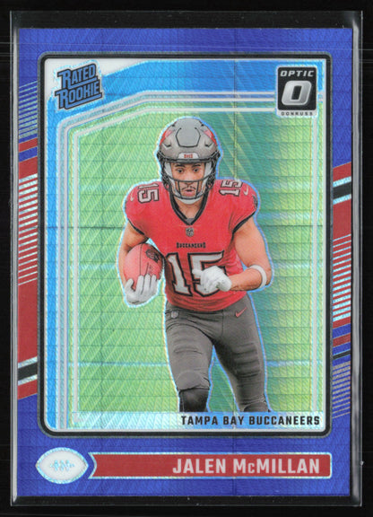 Jalen McMillan RC Blue Hyper