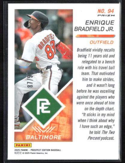 Enrique Bradfield Jr. Purple