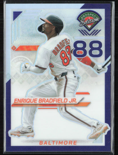 Enrique Bradfield Jr. Purple