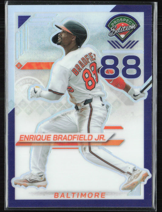 Enrique Bradfield Jr. Purple