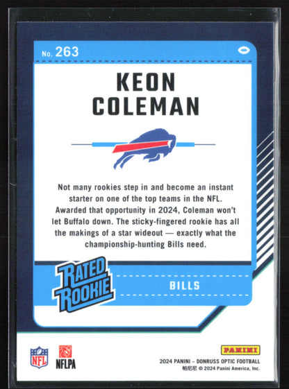 Keon Coleman RC