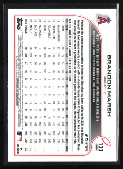 Brandon Marsh RC Pink