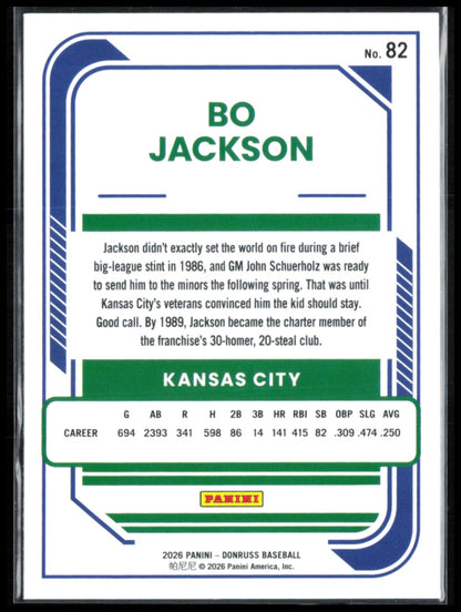 Bo Jackson Red Blue