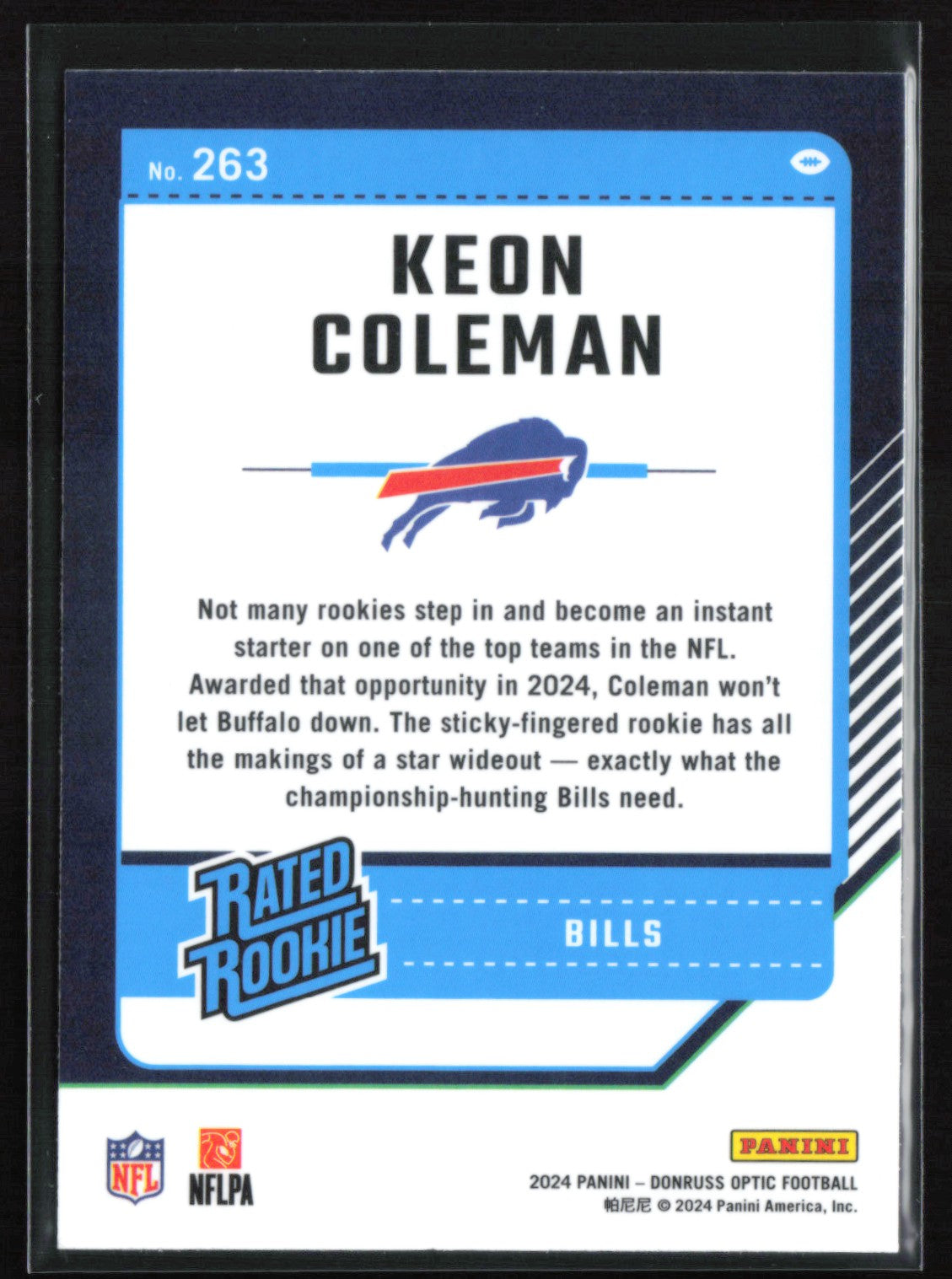 Keon Coleman RC