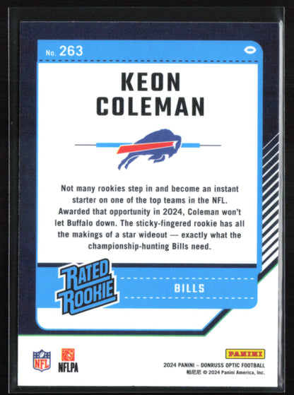 Keon Coleman RC
