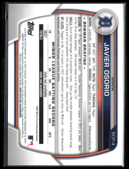 Javier Osorio 1st Bowman Lunar Green