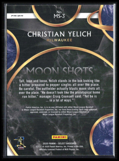 Christian Yelich Moon Shots Silver