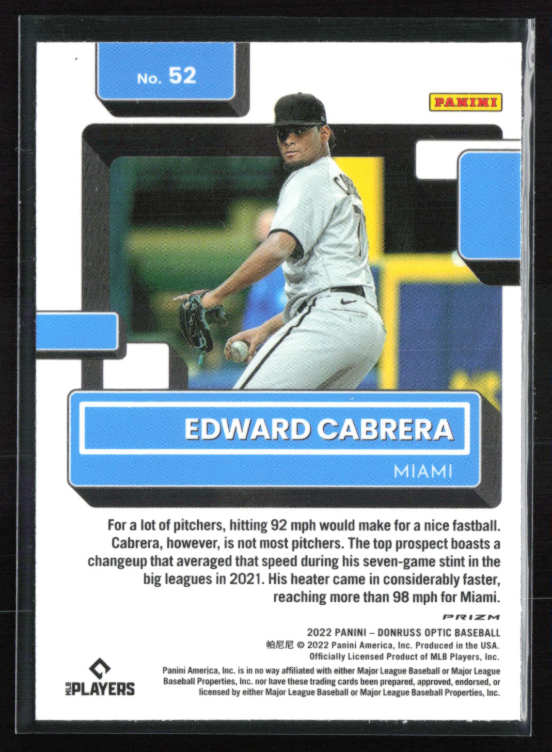 Edward Cabrera RC Holo