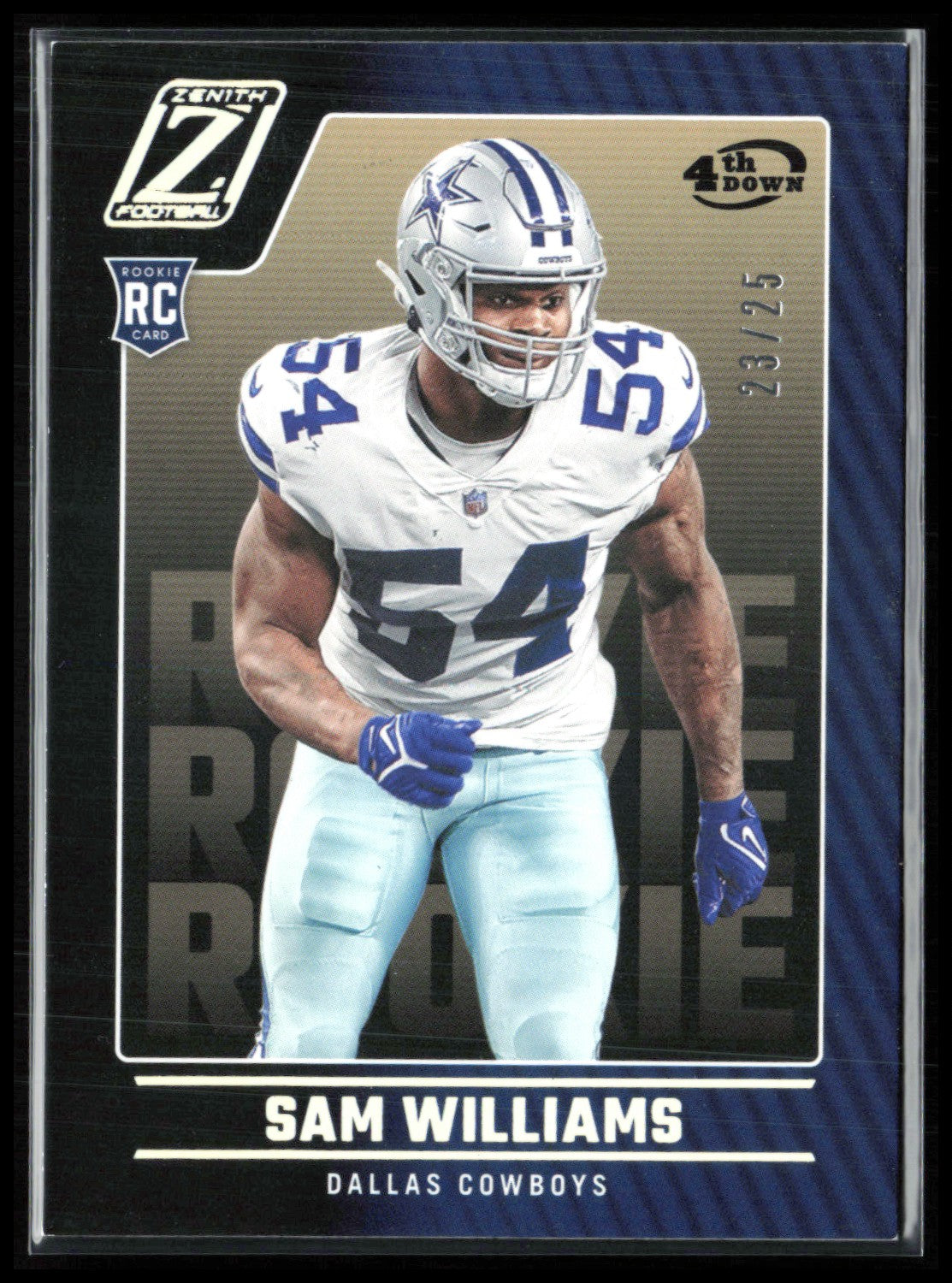 Sam Williams RC /25 4th DOwn