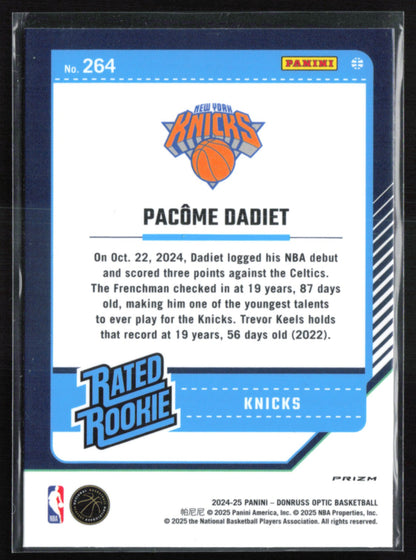 Pacome Dadiet RC Blue Velocity
